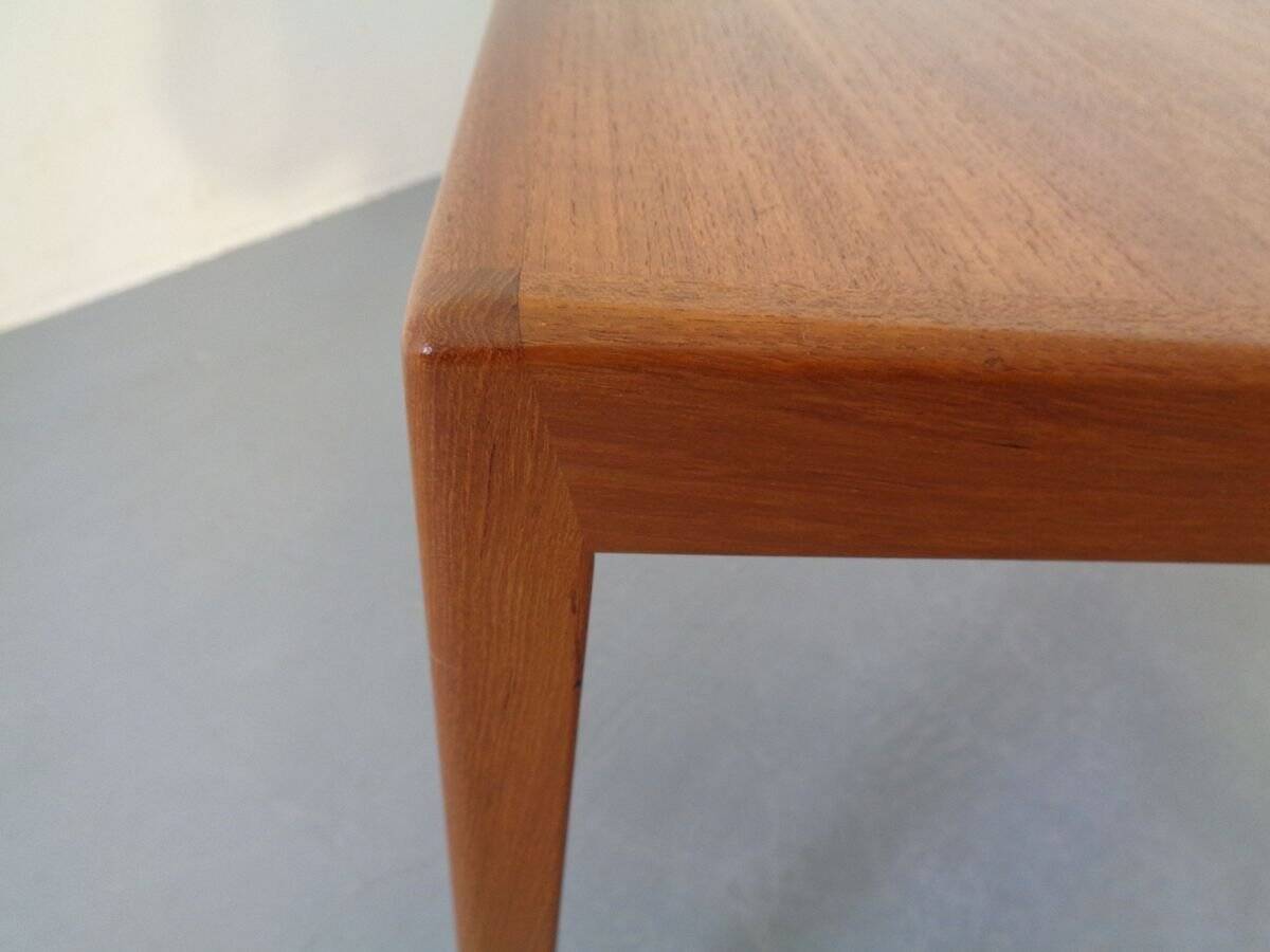 Danish Teak Coffee Table by Severin Hansen for Haslev Møbelsnedkeri, 1960s