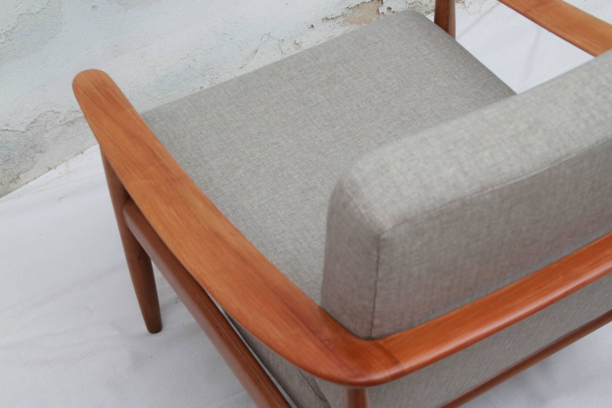 1960s armchair in cherrywood