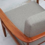 1960s armchair in cherrywood