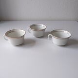 Large Limoges porcelain cups