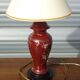 pair of bedside lamps in Limoges porcelain