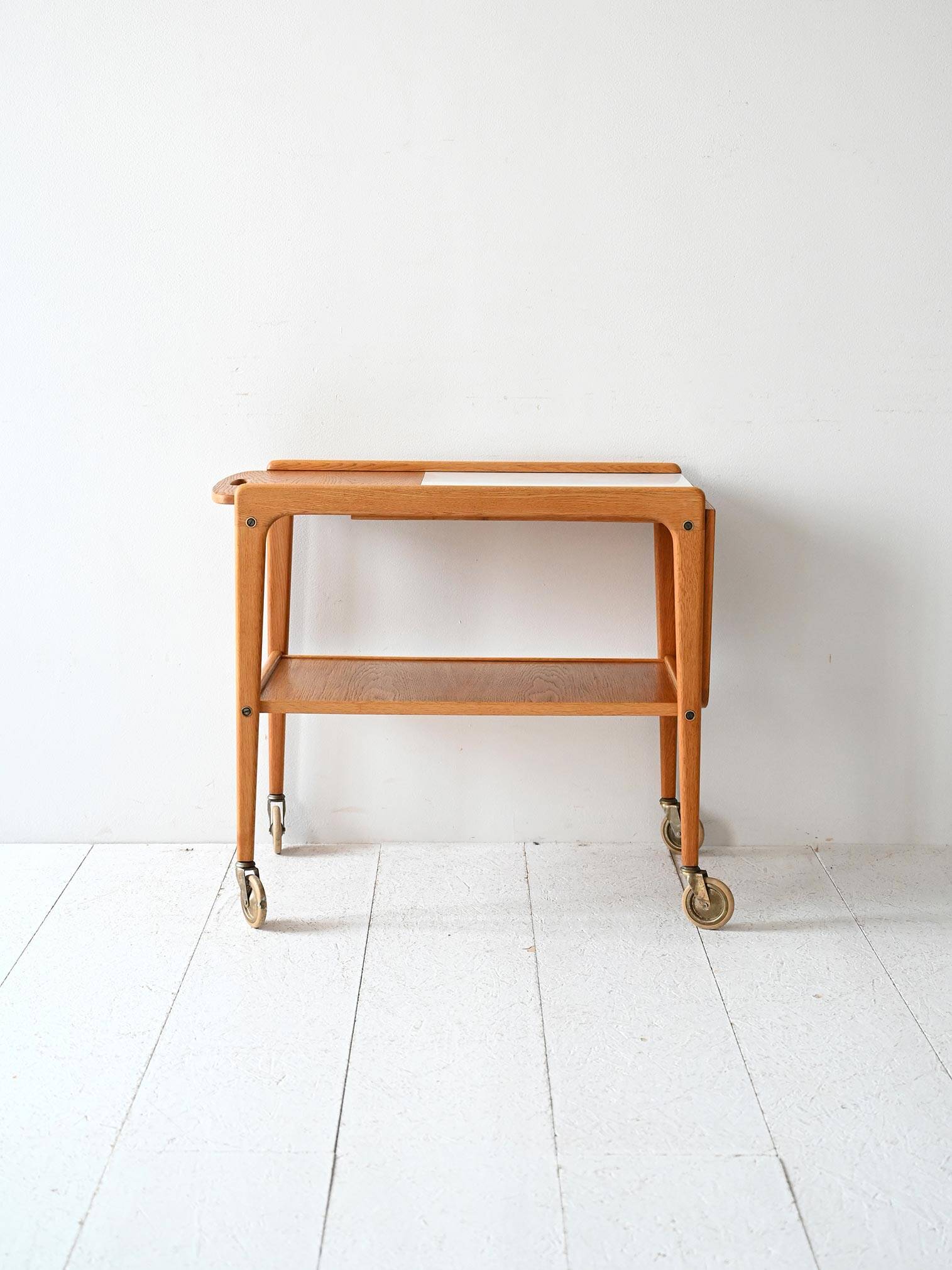 “Casino” Oak Trolley by Engström & Myrstrand for Tingströms