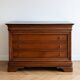 Louis Philippe style wooden chest of drawers