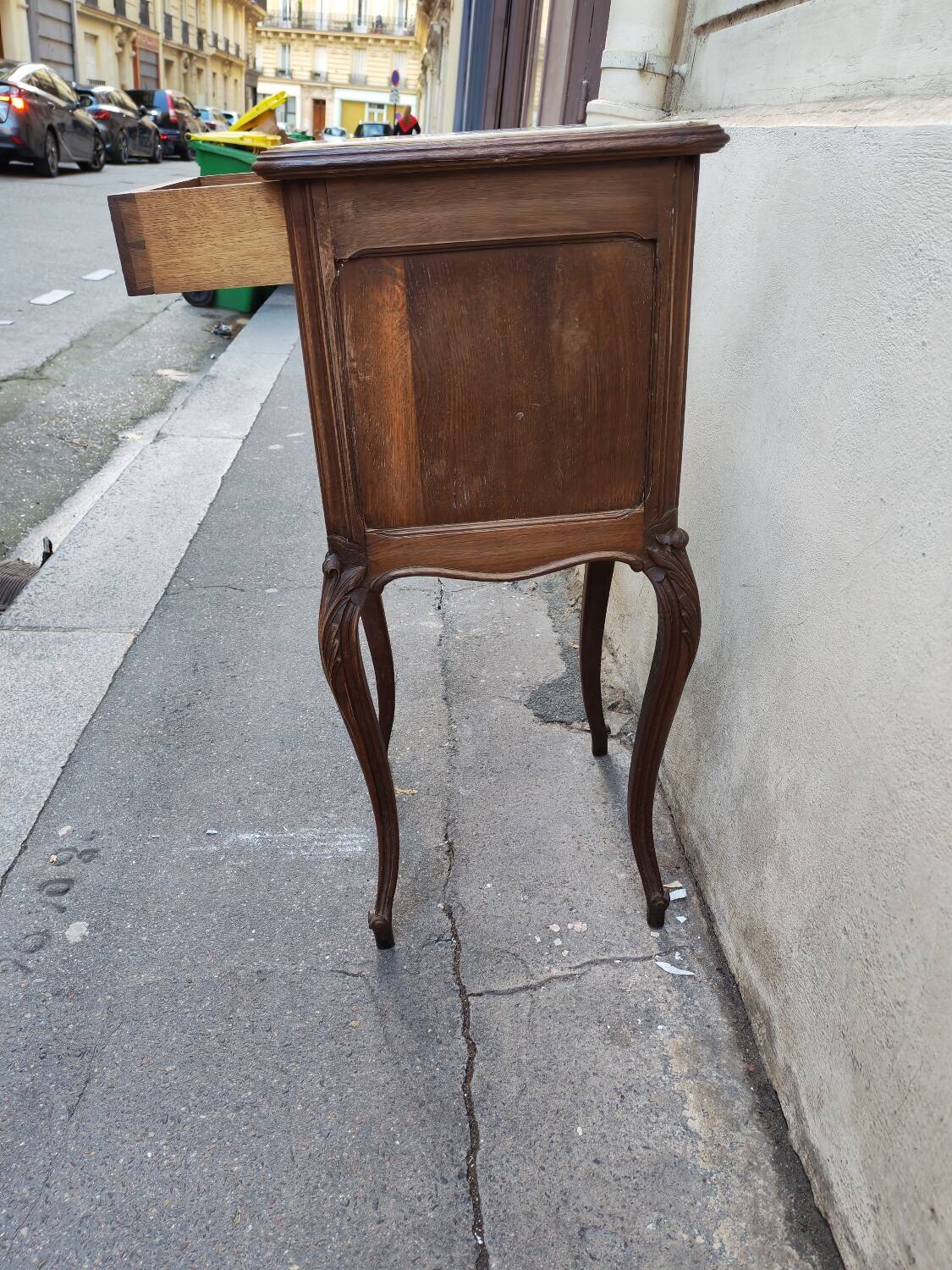 Louis XV style bedside table
