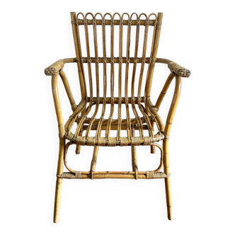 Rattan armchair from the 60s