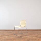 SM400K White Swing Chair by Gerd Lange for Drabert, Set of 4, 1980s