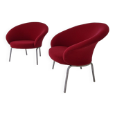 Paire de fauteuils modèle F570 par Pierre Paulin pour Artifort, années 1963