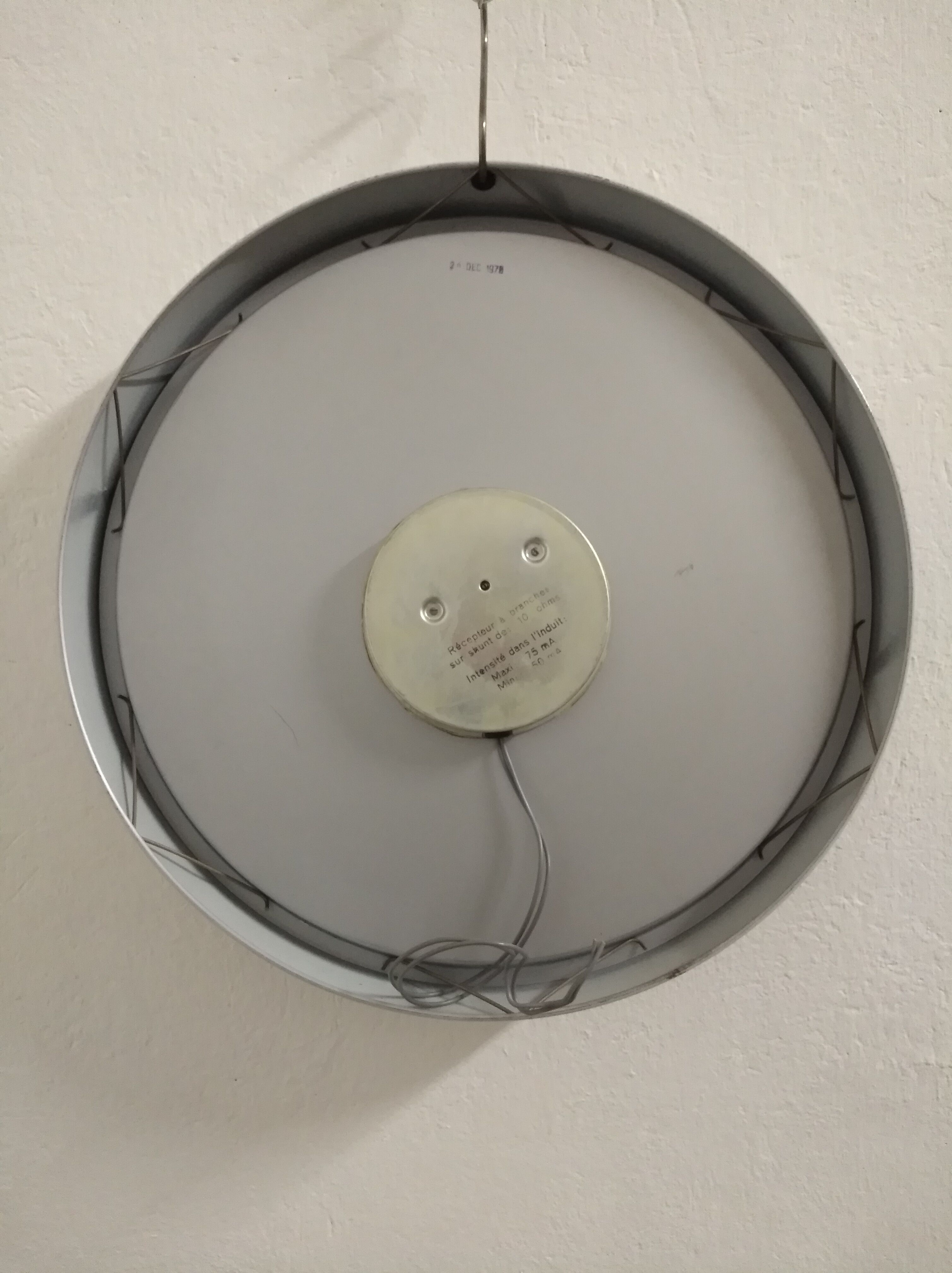 Schlumberger industrial clock of 1975