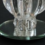 Pied de lampe verre art deco