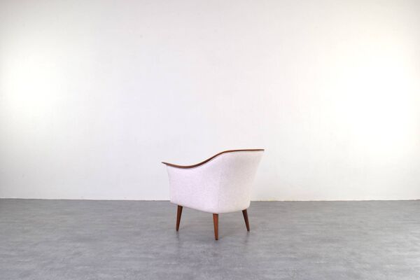 Fauteuils en teck par Fredrik A. Kayser pour Vatne Lenestolfabrikk, années 1960, ensemble o2