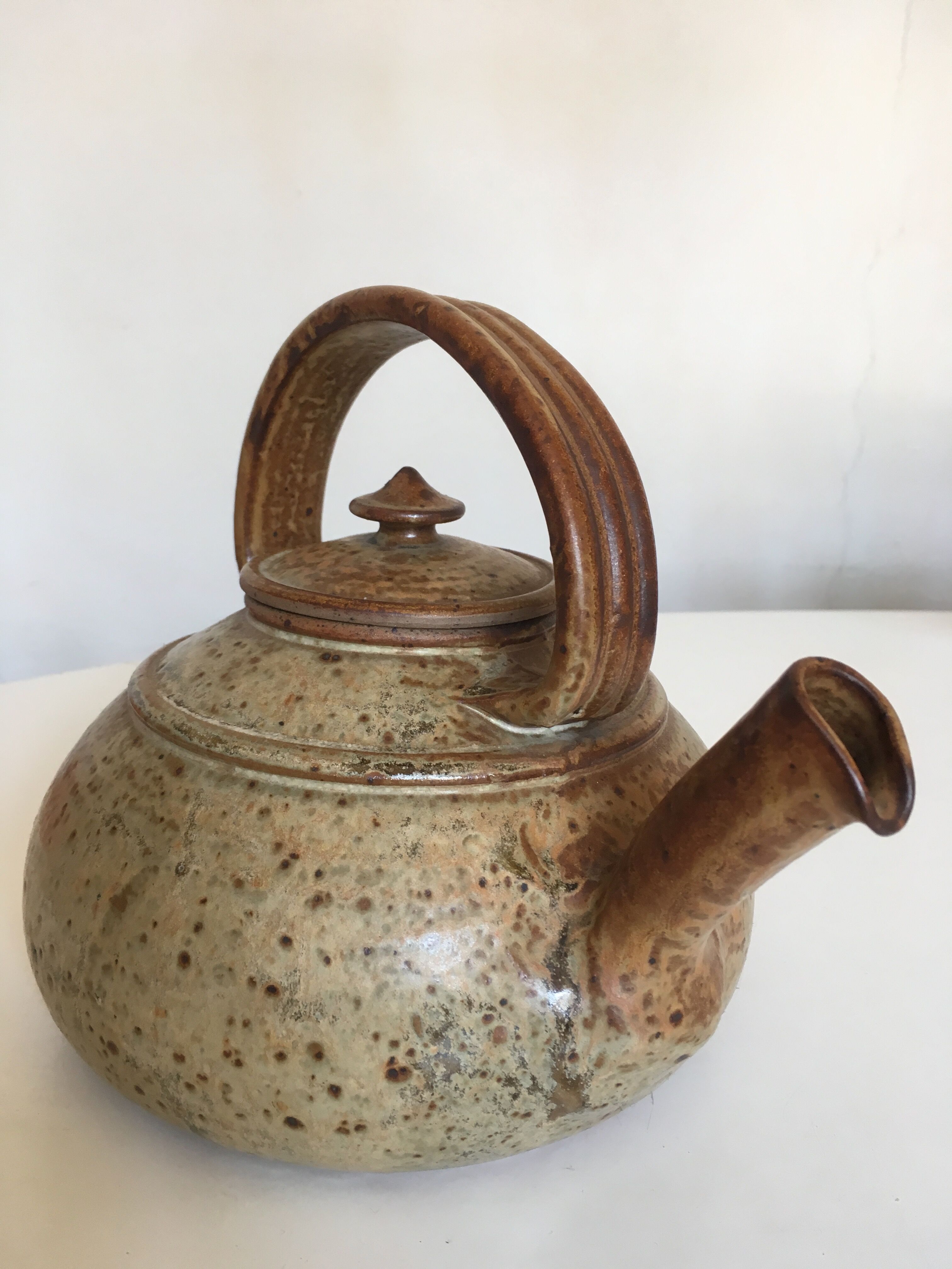 La Borne 70s pyrity sandstone teapot