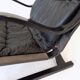 Asko Koivutaru black leather armchair by Esko Pajamies