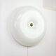 Large Mid Century Modern Italian Plexiglass and Brass Wall Lamp