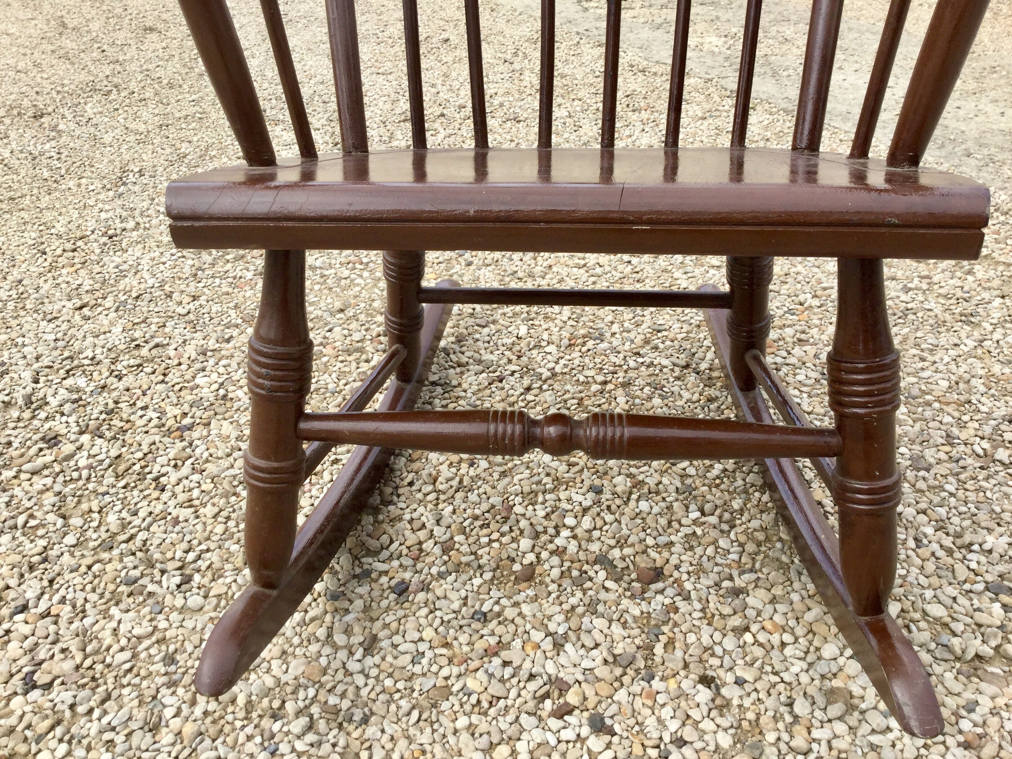 Rocking chair wooden