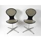 Elmar FLÖTOTTO (20th century). Pair of laminated wood chairs…