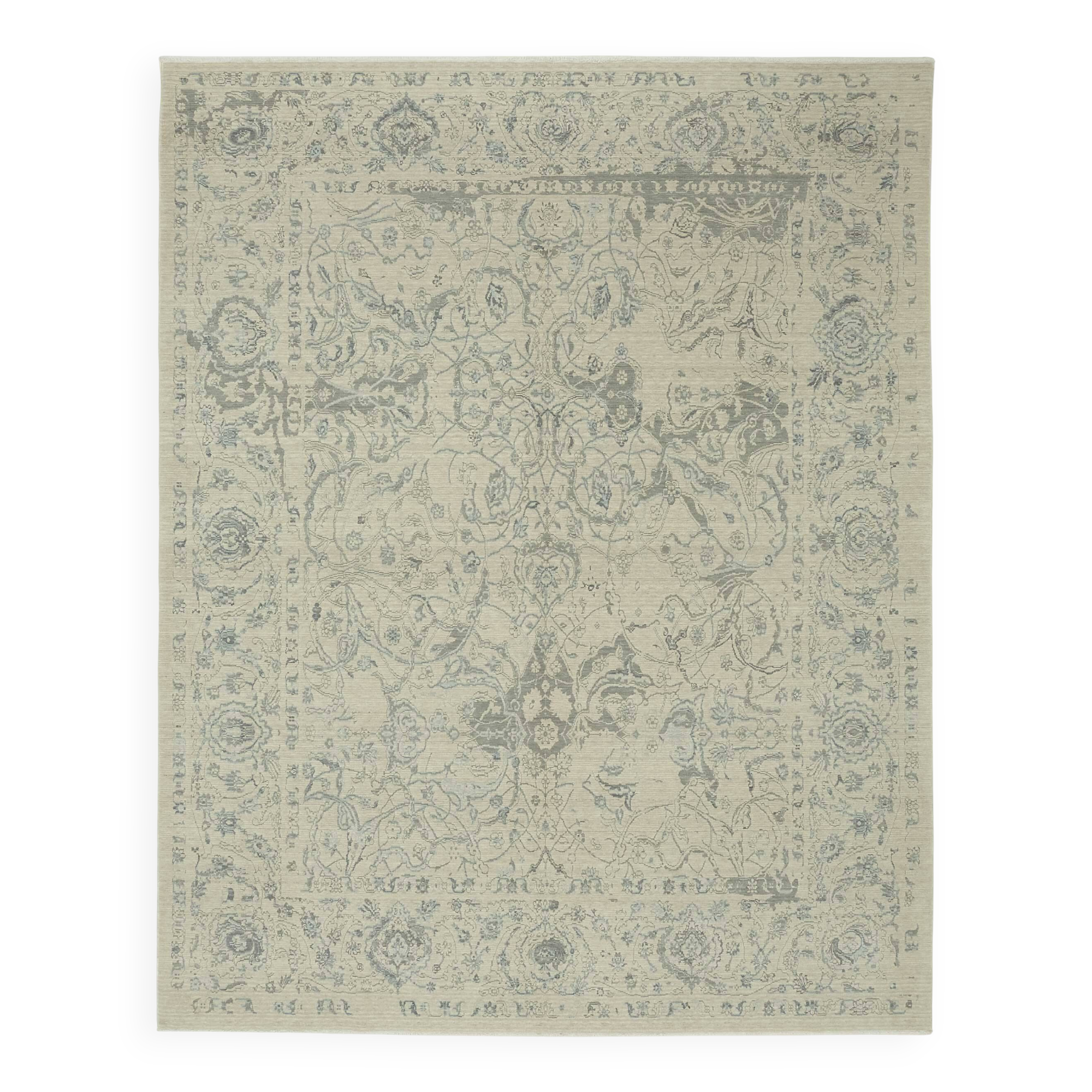 Turkish Handcrafted Loom Oushak Rug 283 cm x 354 cm