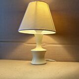Small antique wooden lamp