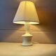 Small antique wooden lamp