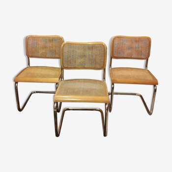 Set of 3 chairs Marcel Breuer
