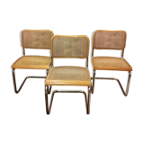 Set of 3 chairs Marcel Breuer