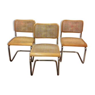 Set of 3 chairs Marcel Breuer