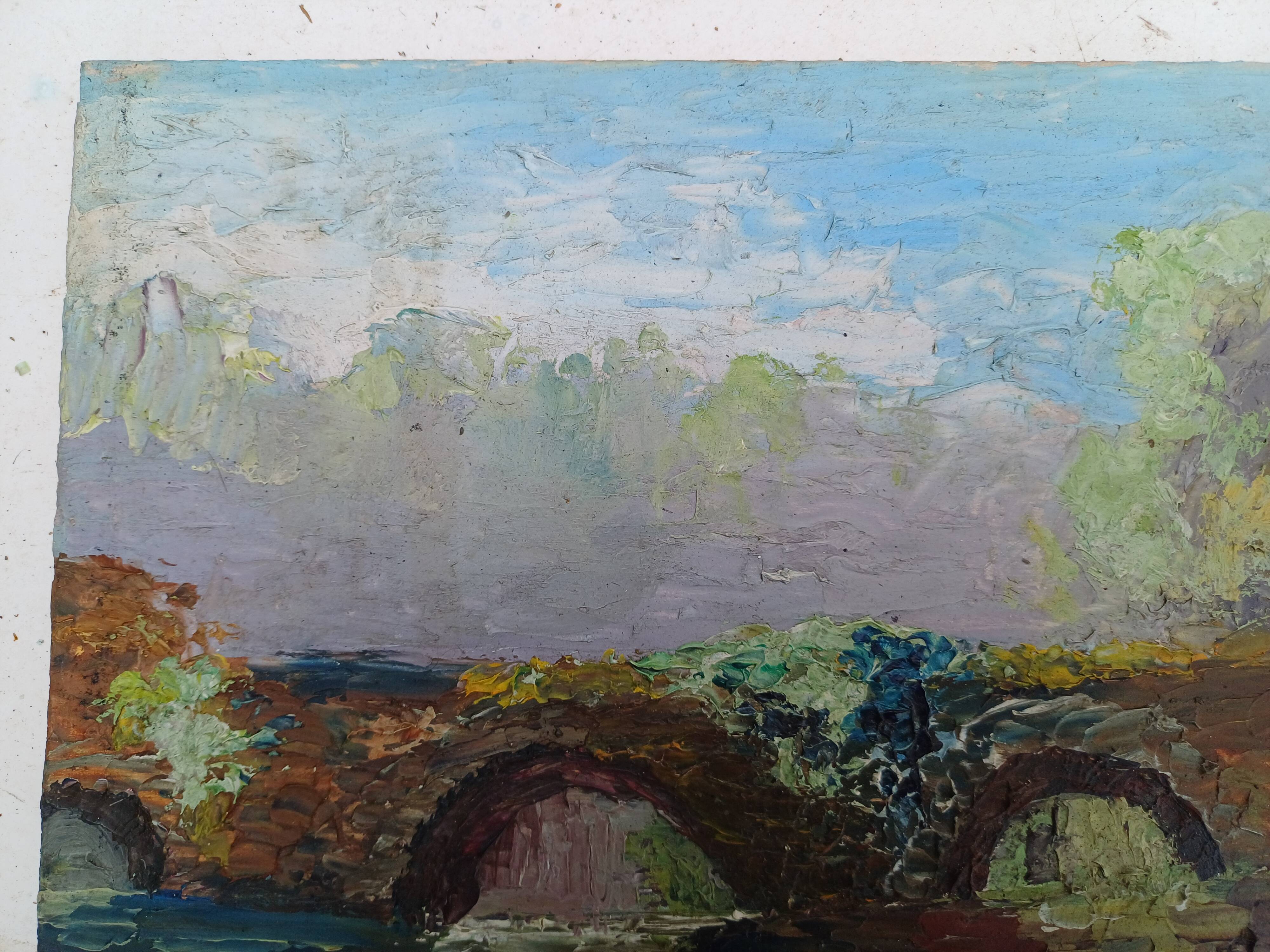 Oil on Panels 19th by F.Castet