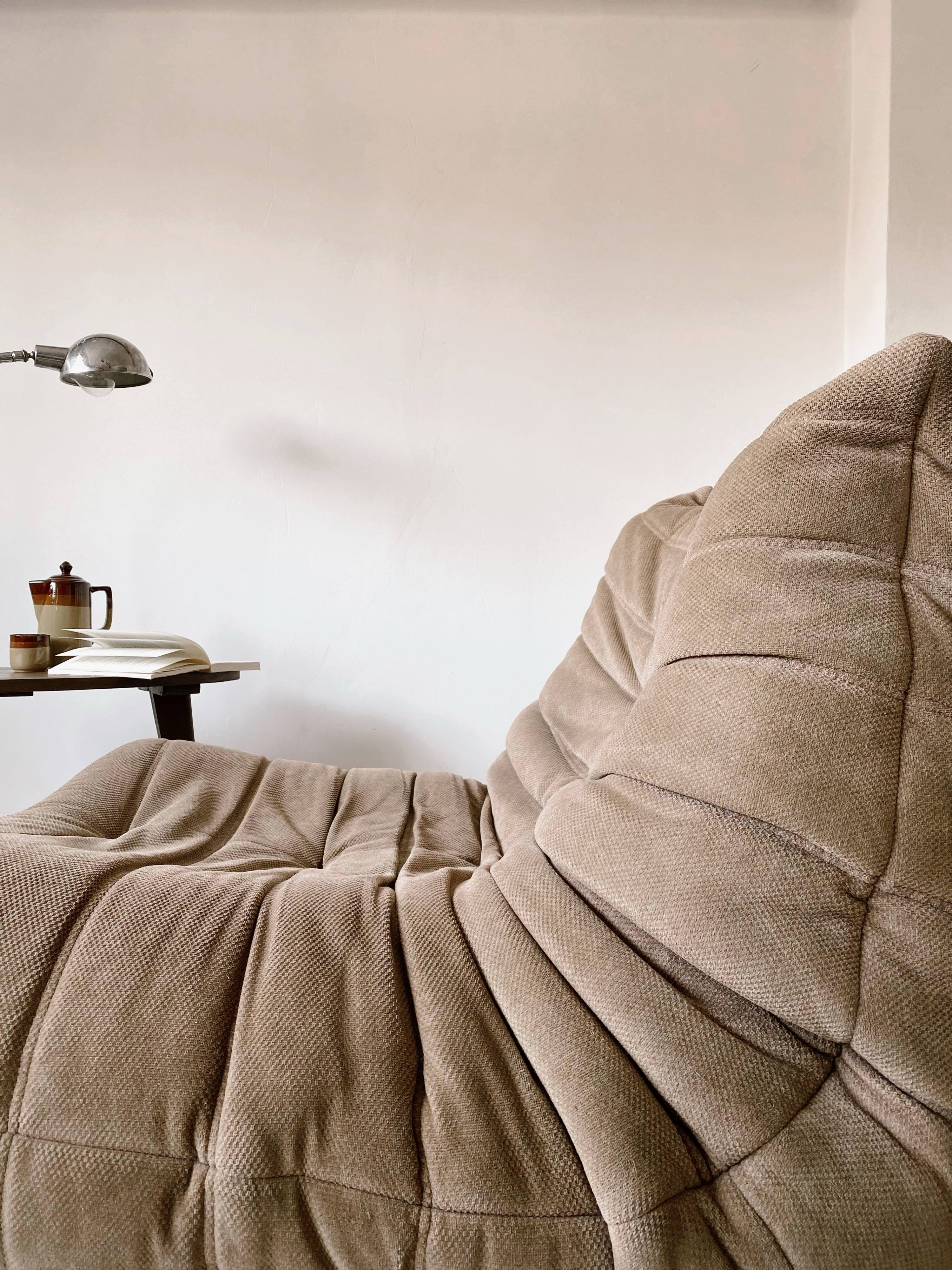 Chair and ottoman Togo by Michel Ducaroy for Ligne Roset