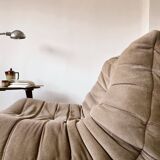 Chair and ottoman Togo by Michel Ducaroy for Ligne Roset