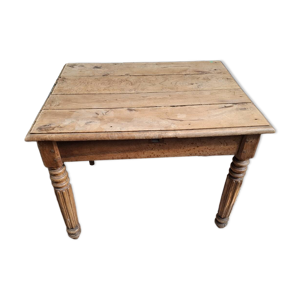 Table rustique noyer