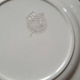 9 antique dessert plates