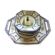 Old dessert service HB Quimper from the 20s