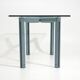 Table, rectangular glass top by Bruno Brunati and Carlo Zerbaro for Cidue