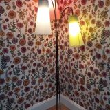 Vintage 1950s floor lamp by Cossack Brothers Germany