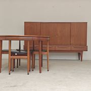 High enfilade by Johannes Andersen by Bordum & Nielsen, Samcom teak