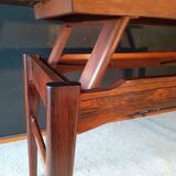 Danish adjustable coffee table by Niels Bach for A/S Mobler