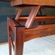 Table basse ajustable Danoise par Niels Bach pour A/S Mobler