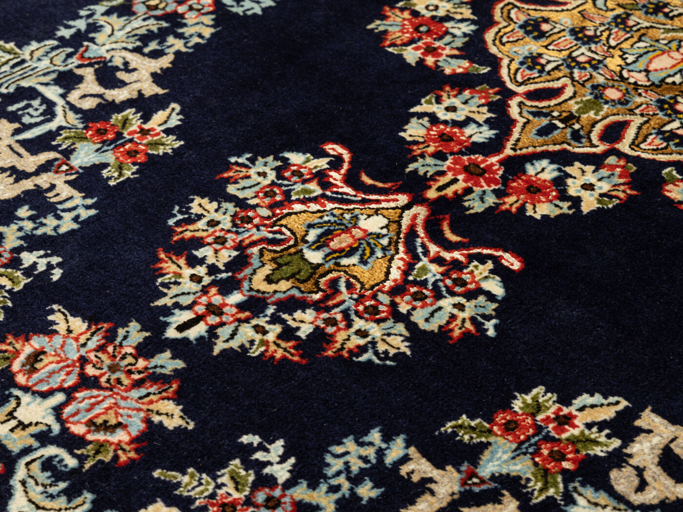 1960s ghom carpet, 136 x 209 cm