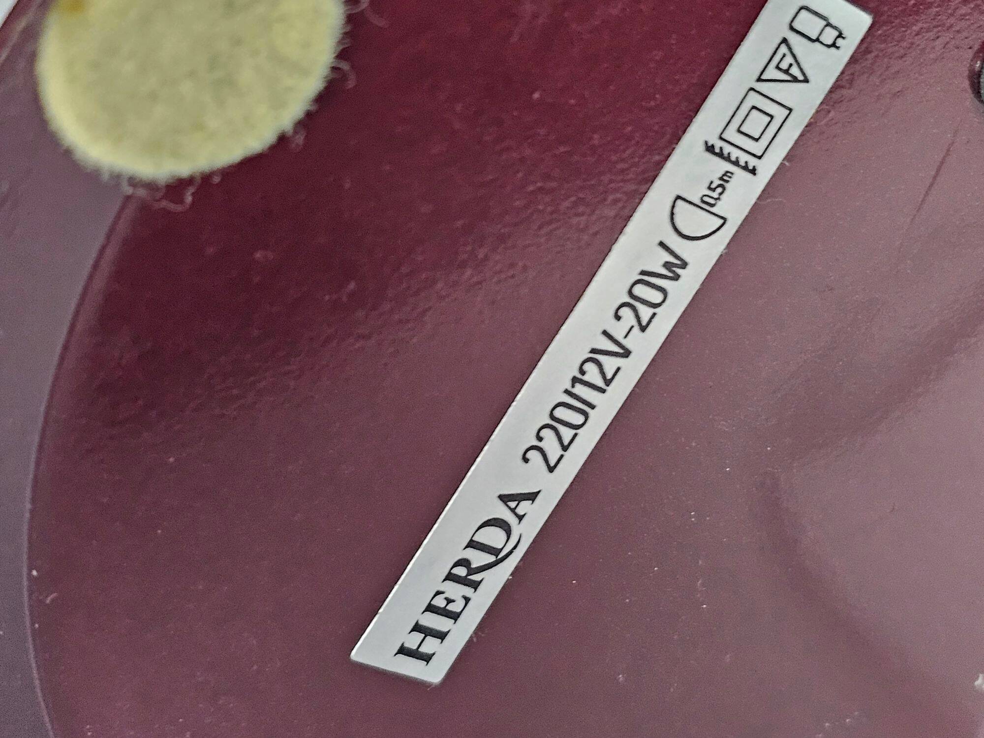 Herda Holland - Dutch design - Post Modern - desk/table lamp  - 80's