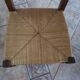 Set of 5 straw chairs