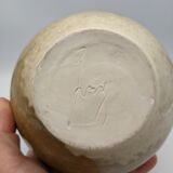 Soliflore ball vase in glazed ceramic
