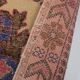 Vintage Turkish handmade rug 137x222 cm