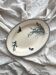 Oval ironstone dish flowers birds "Malaga" Petrus Regout