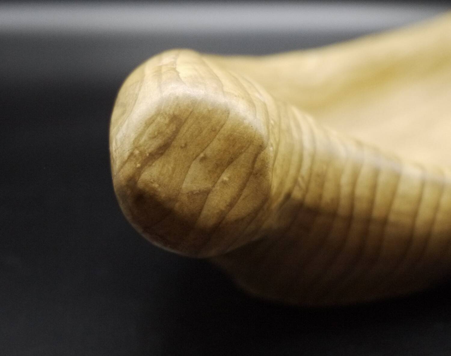 Faux Wood Platter by Grandjean Jourdan Vallauris