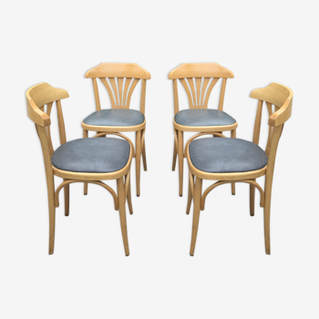 Set of 4 chairs of Bistro in 1990