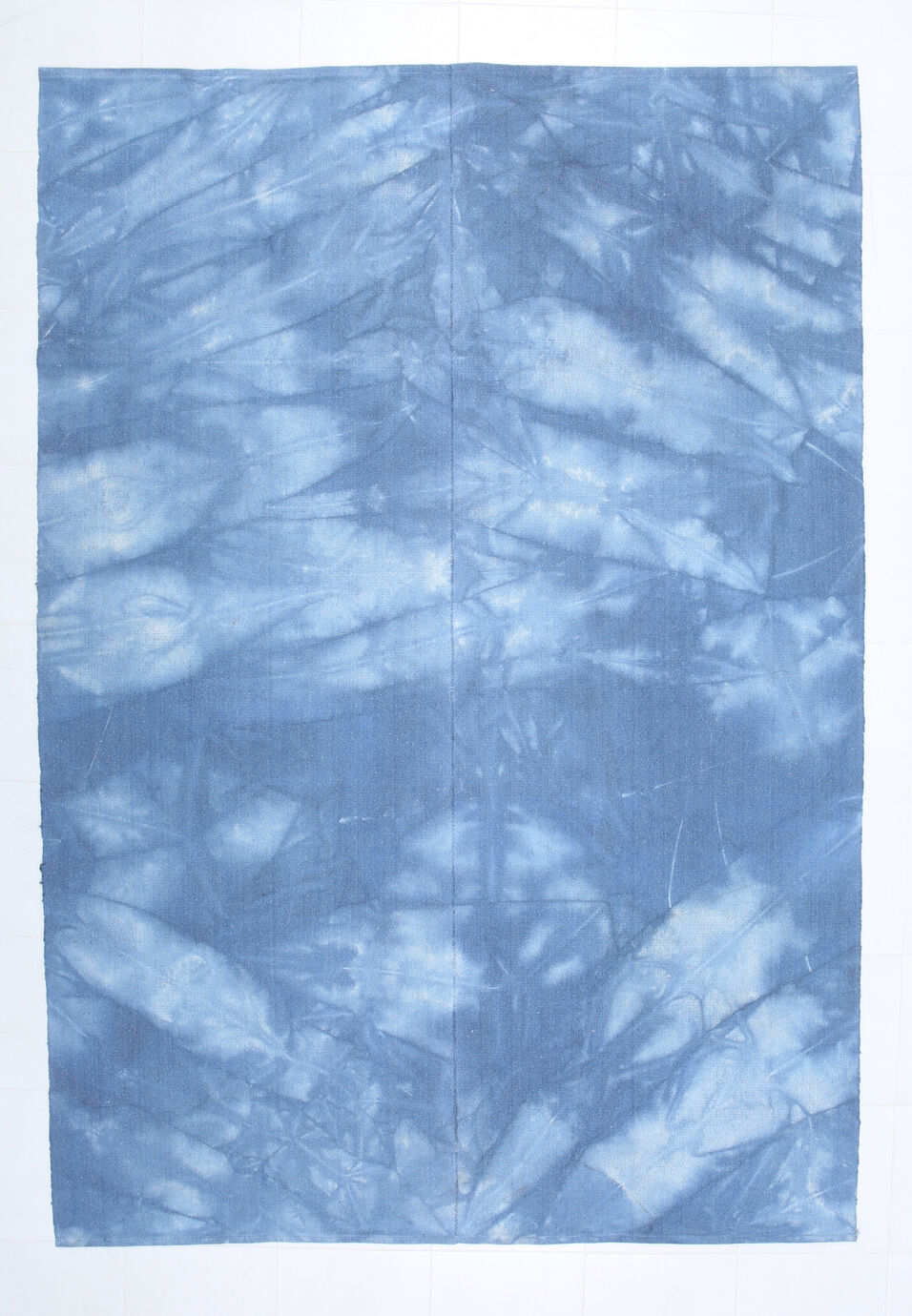 Pastel blue large turkish rug 304x211cm