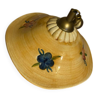 Large chandelier, glazed ceramic