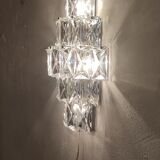 Kinkeldey glass wall lamp, Germany, 1970