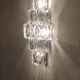 Kinkeldey glass wall lamp, Germany, 1970