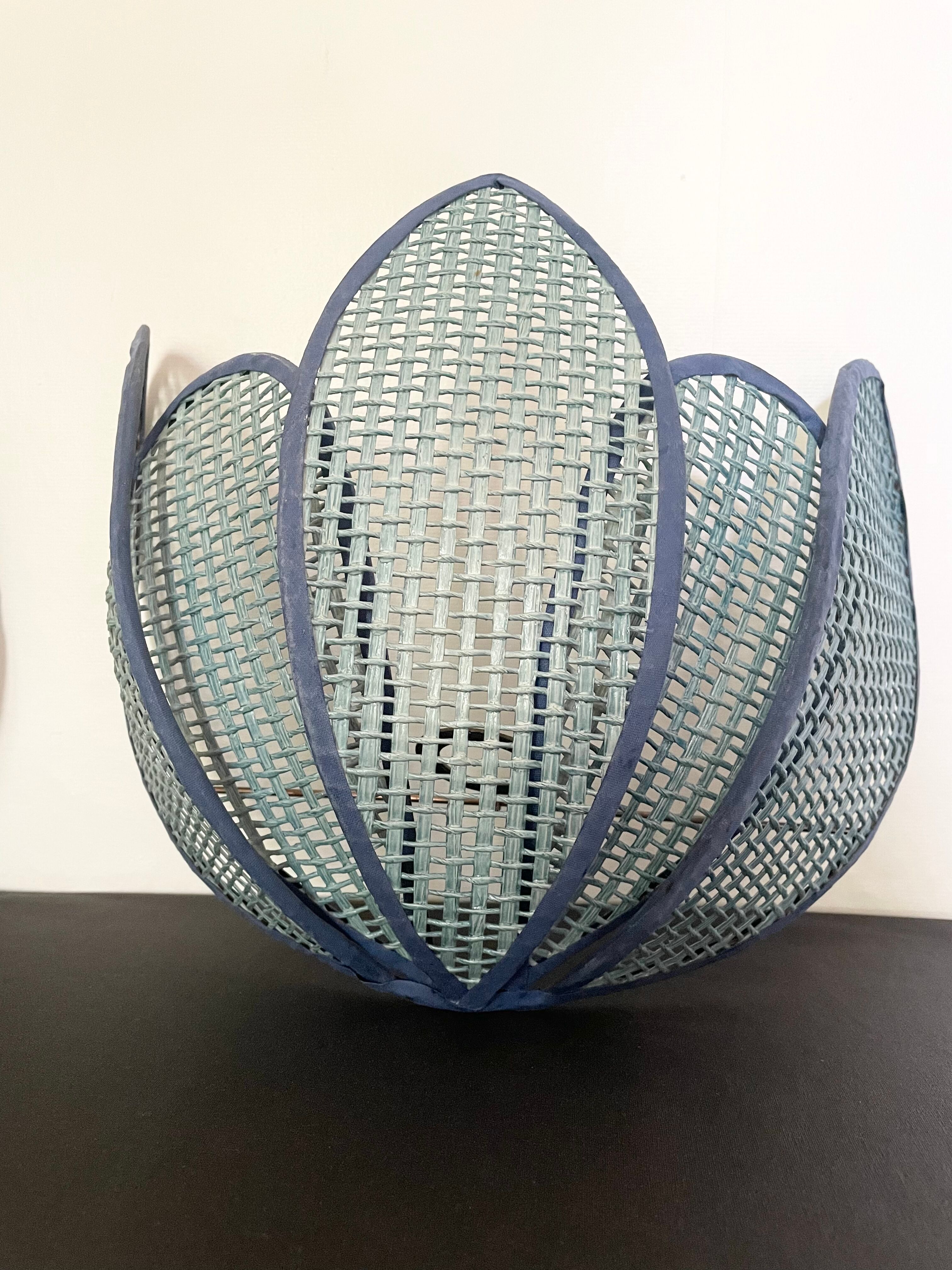 Lotus flower canning wall lamp