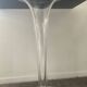 Ensemble Philippe Starck Kartell table à manger Top Top et 2 fauteuils Louis Ghost